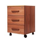 کمد فایل کد F301 رنگ بلوطی