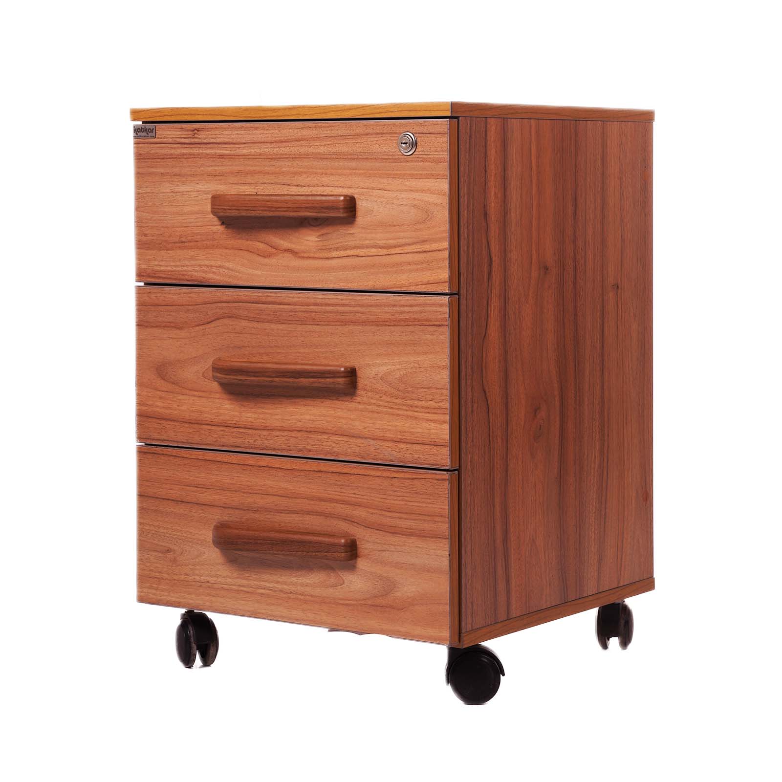 کمد فایل کد F301 رنگ بلوطی