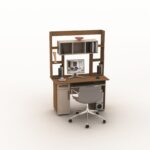 میز کامپیوتر و شلف مدل فوکا کد CT806