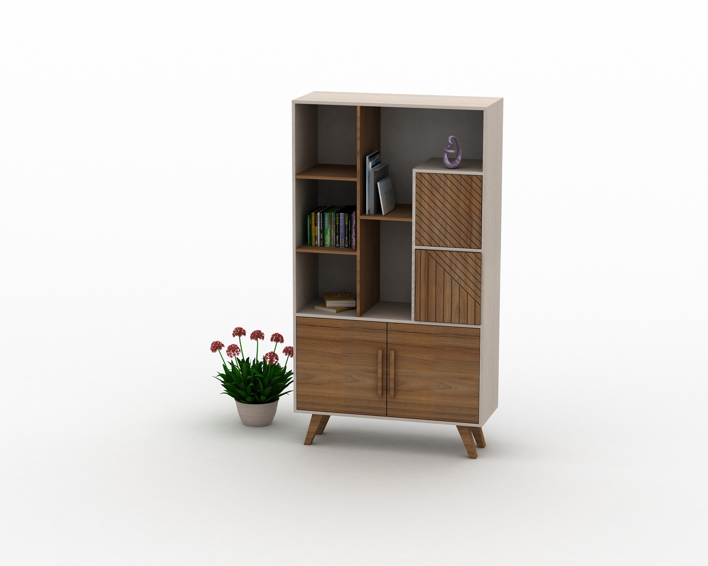 karta.jpg کتابخانه مدل کارتا K729 - تصویر 1