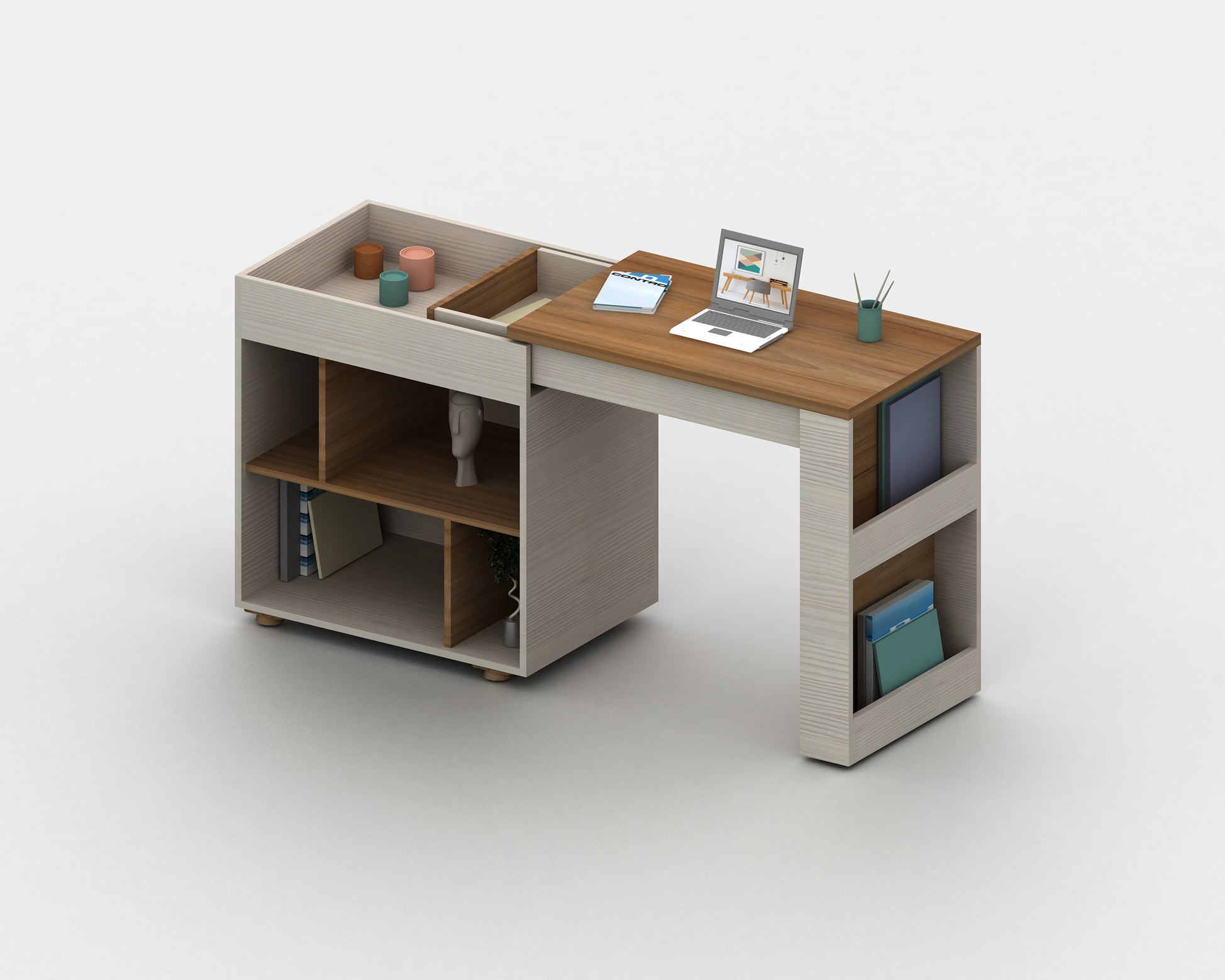 r-617-k.jpg میز تحریر مدل آنیتا R602 - تصویر 1