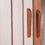 کمد لباسی مدل سارینا کد SK169 رنگ یاسی بلوطی