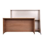 میز کانتر مدل کیهان کد KN414 رنگ یاسی بلوطی