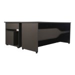 میز کارشناسی کد T691 رنگ بتنی تیره