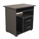 میز کارشناسی کد T691 رنگ بتنی تیره