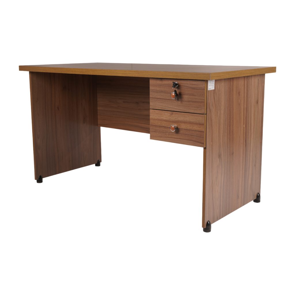 میز کارمندی مدل تارا کد D407 رنگ بلوطی