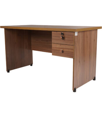میز کارمندی مدل تارا کد D407 رنگ بلوطی
