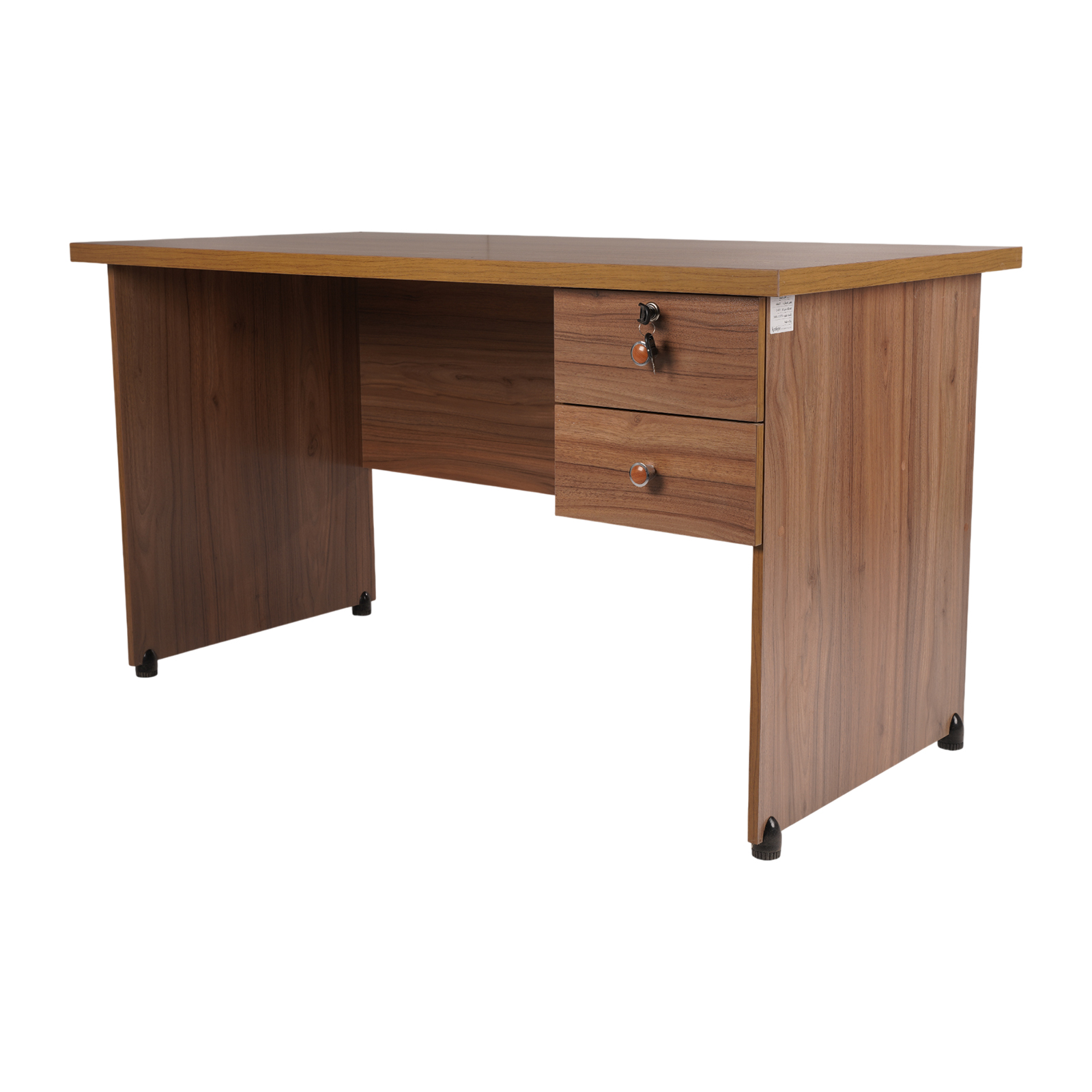 میز کارمندی مدل تارا کد D407 رنگ بلوطی