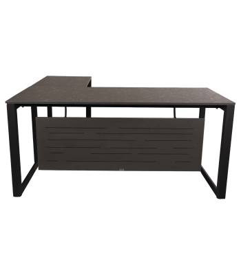 میز کارمندی مدل دنیز کد D633 رنگ بتنی تیره