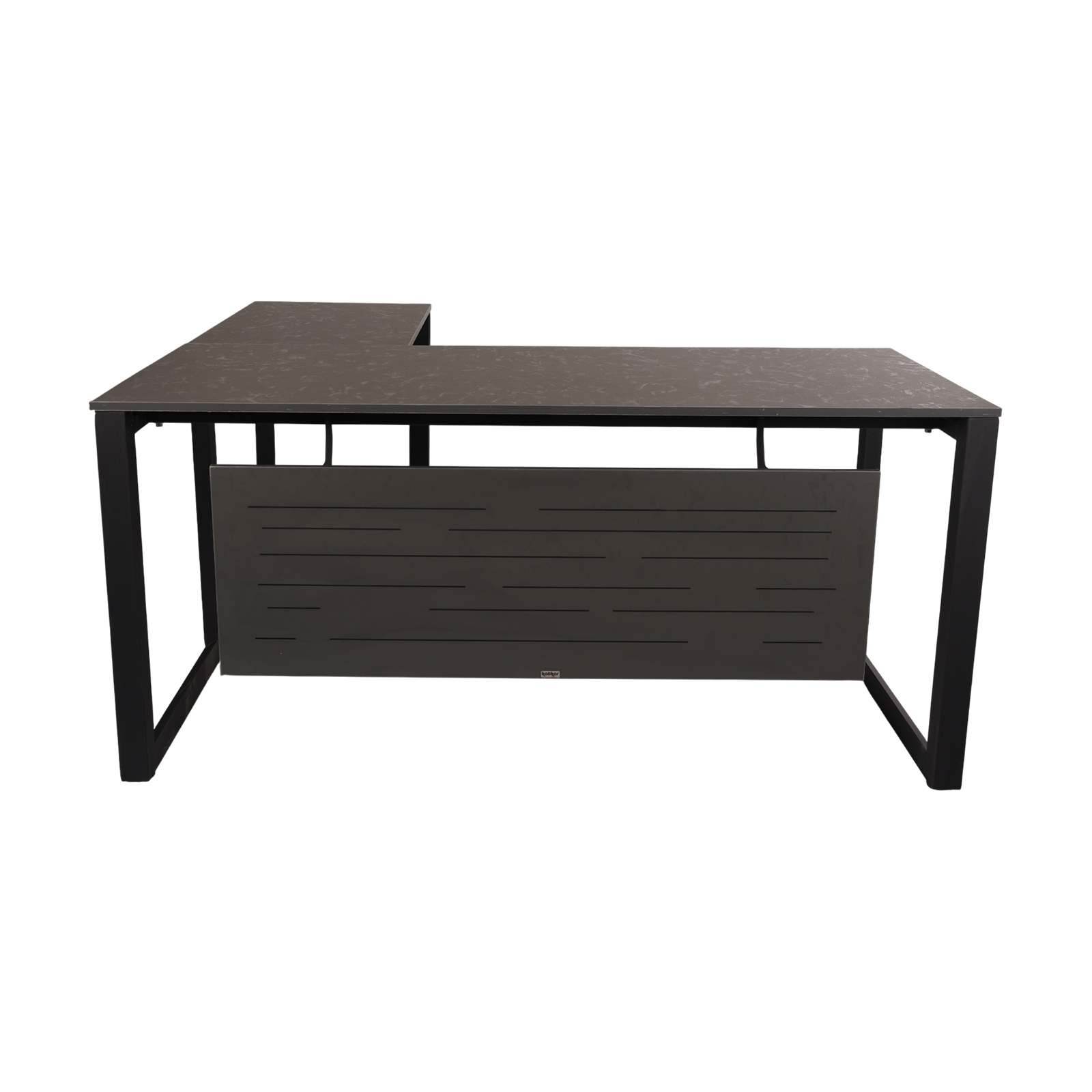 میز کارمندی مدل دنیز کد D633 رنگ بتنی تیره