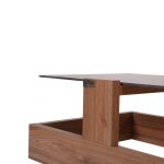 میز جلو مبل کد H209 رنگ بلوطی